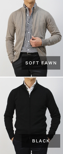 WXh[ / JOHN SMEDLEY / CLAYGATE / jbg u] / X^h J[ _u ZIP / 24G mE[ / STANDARD FITySOFT TAN/BLACKz