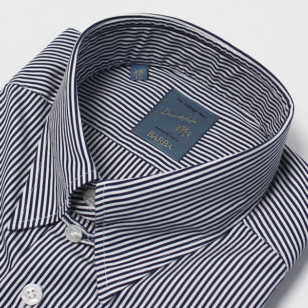 バルバ / BARBA / DANDY LIFE / ダンディ ライフ / タブカラー シャツ