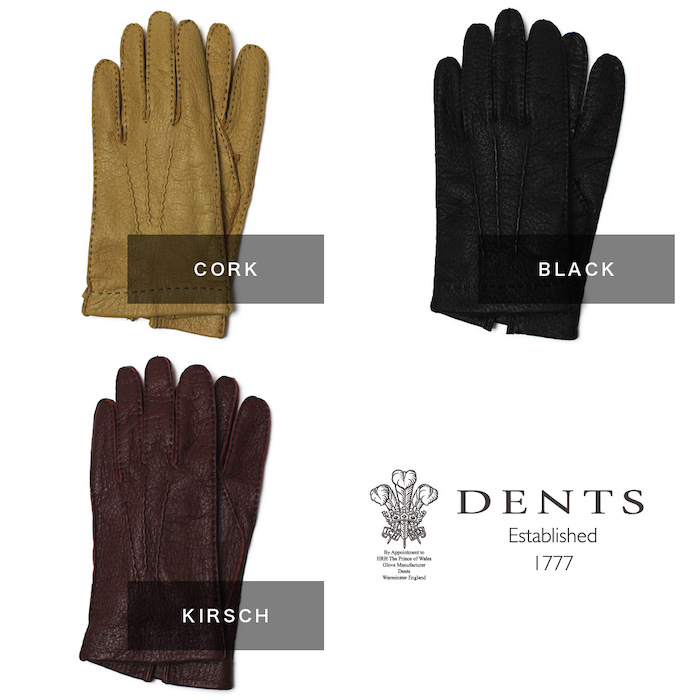 デンツ / DENTS / グローブ / 手袋 / イングランド製 ペッカリーレザー
