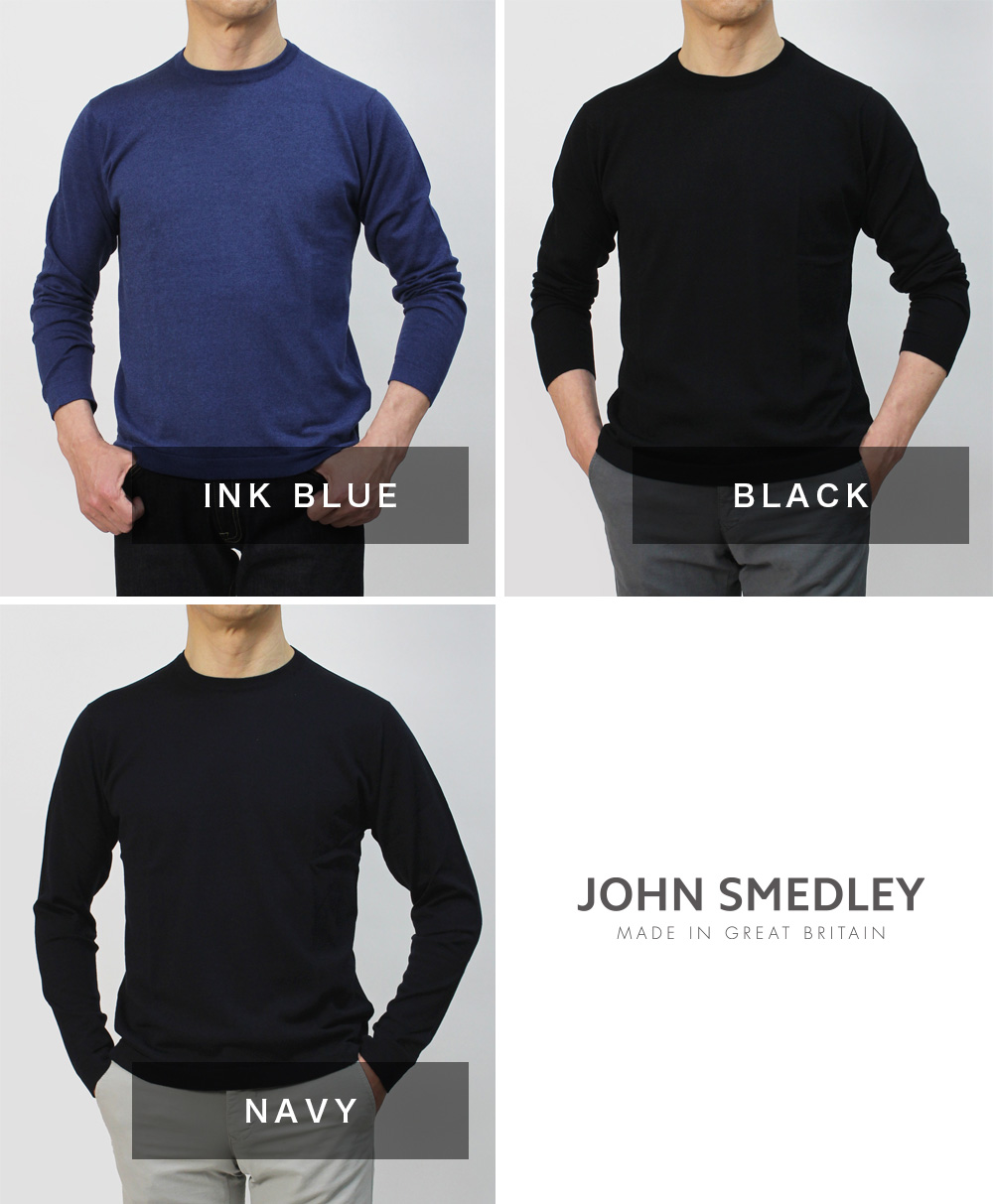 ジョンスメドレー / JOHN SMEDLEY / A4514 / クルーネック ジョンスメドレー / JOHN SMEDLEY / A4514 / クルーネック