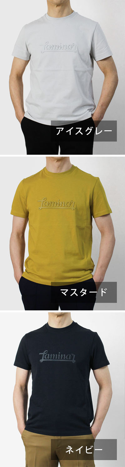 ヘルノ / HERNO / クルーネック Tシャツ / Laminar ラミナー ロゴ 