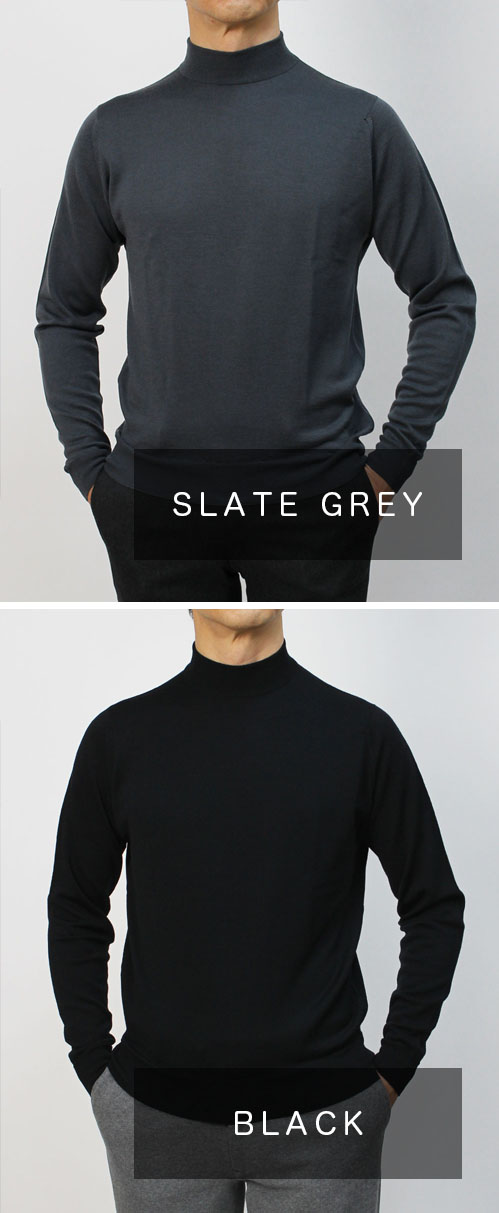 ✨現行✨John Smedley メリノウール グレー 30G Sサイズ メンズ