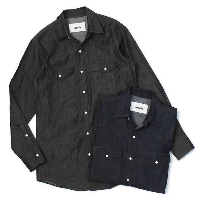 ジーニック / Jeanik / Western Shirts / ウエスタン デニム シャツ 