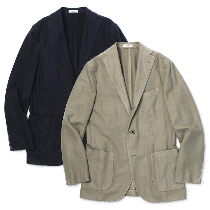 BOGLIOLI / K-JACKET ガーメントダイ　ネイビー　ジャケットよろしくお願いします