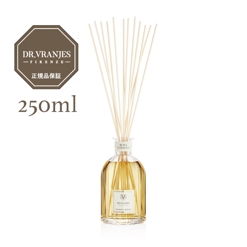 専用Dr. VRANJES ROSA TABACCOドットール・ヴラニエス ドットール・ヴラニエス / DR. VRANJES / ディフューザー 250ml【ROSA