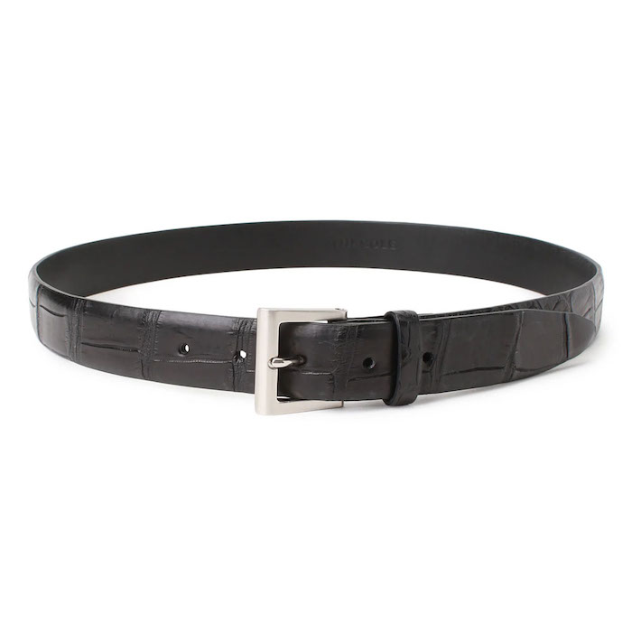 ザ ソール / THE SOLE / クロコダイル / クラシックドレスベルト