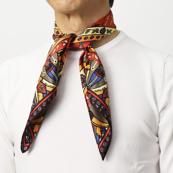 【美品】GIERRE / ジエレ ネッカチーフ2枚セット 美品】GIERRE / ジエレ ネッカチーフ2枚セット CINQUE un ALTRO