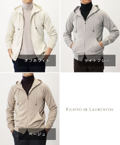 tBb| f [eBX / FILIPPO DE LAURENTIIS /  ZIP UP jbgp[J[ / E[ JV~ / FH1ML2AT25 yItzCg/x[W/CgO[z