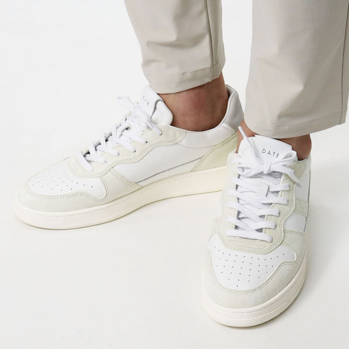 デイト / D.A.T.E. / スニーカー / COURT2.0 VINTAGE CALF WHITE