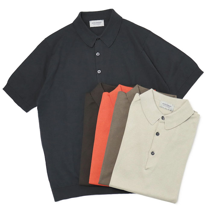 ジョンスメドレー / JOHN SMEDLEY / REID / ニット ポロ シャツ