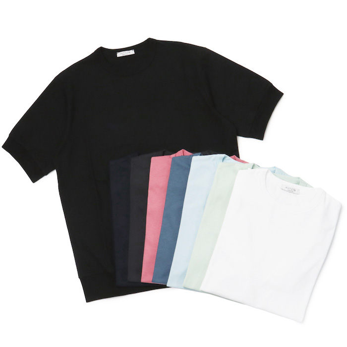 アンティーチポ / ANTICIPO / クルーネック Tシャツ / コットン