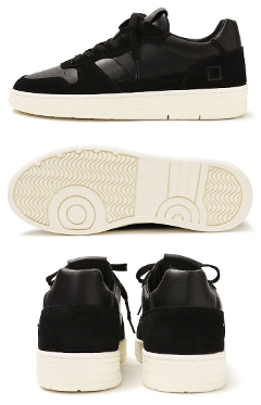 fCg / D.A.T.E. / Xj[J[ / COURT2.0 BASIC BLACK yubNz