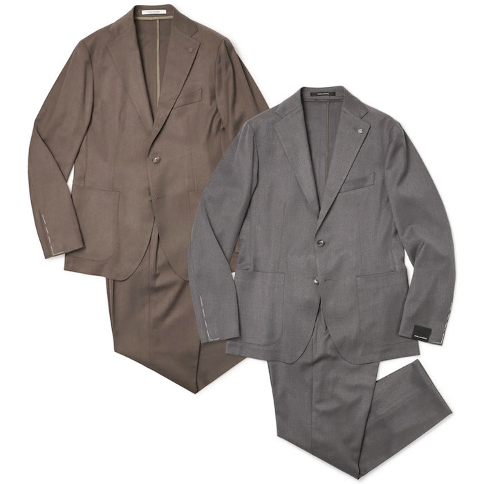 タリアトーレ / TAGLIATORE / ウエストゴム ワンプリーツ スーツ