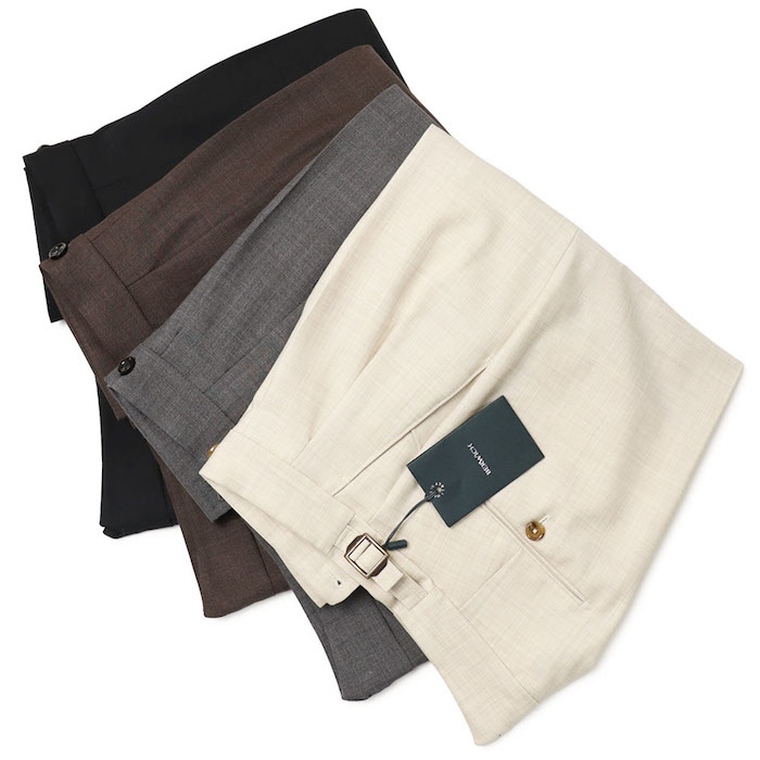 ベルウィッチ / BERWICH / スコッチ / SCOTCH / ツープリーツ パンツ