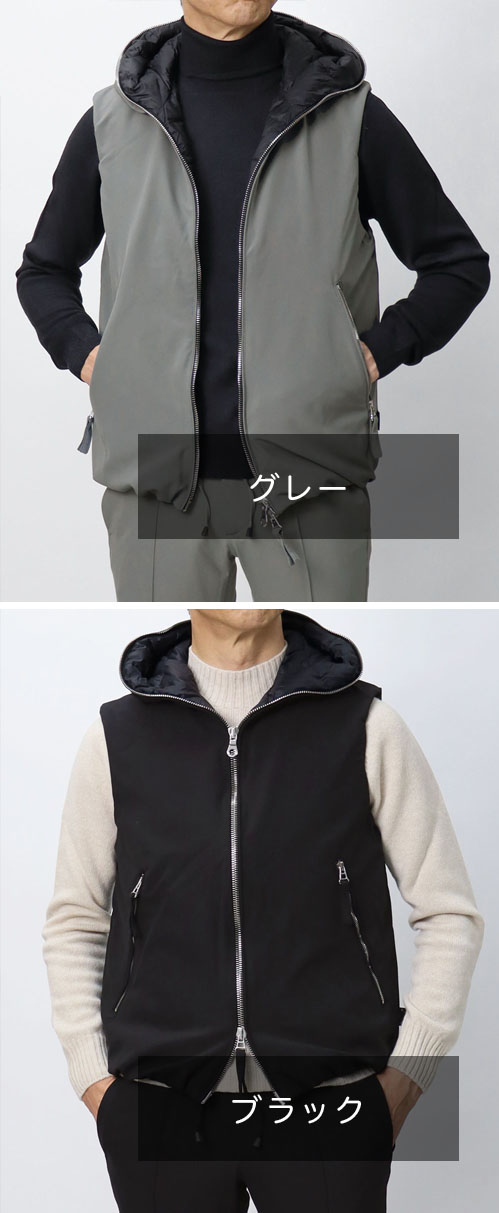DUVETICA × giabsarchivioコラボダウンベスト ジャブス アルキヴィオ × デュベティカ / giabsarchivio