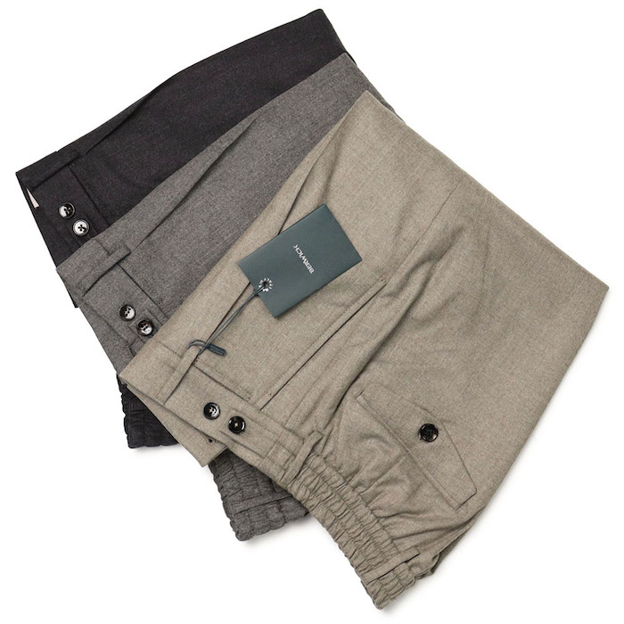 ベルウィッチ / BERWICH / ベルト / BERTO / ワンプリーツ パンツ