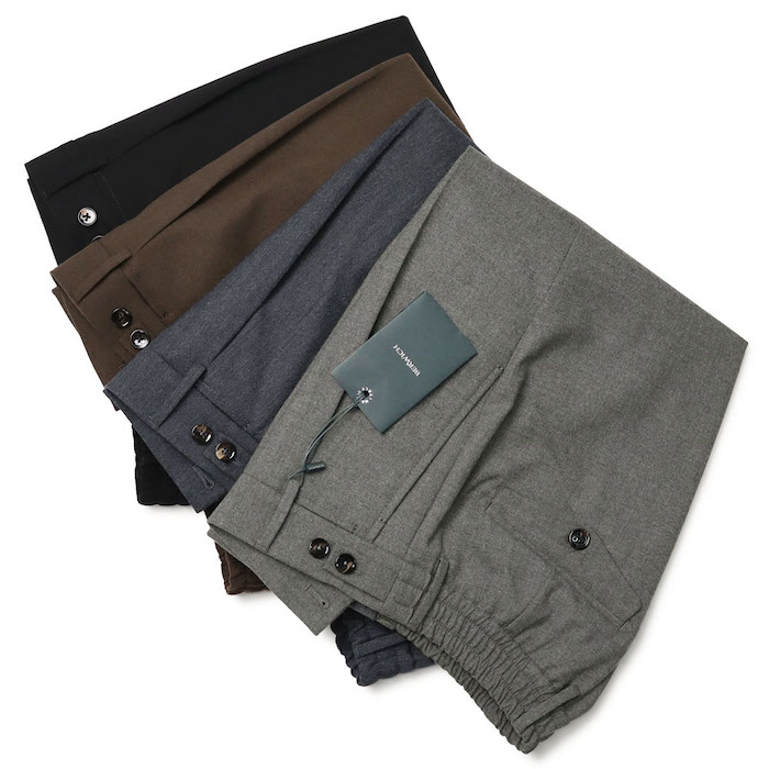 ベルウィッチ / BERWICH / ベルト / BERTO / ワンプリーツ パンツ