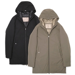 wm / HERNO / t[fbh R[g / pbJu / yʃXgb`iC / ȓ /  / PA00030U-12387SZ y2700.O[uE/9300.ubNz