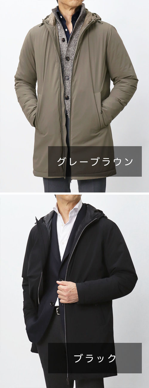 ヘルノ / HERNO / フーデッド コート / パッカブル / 超軽量ストレッチ