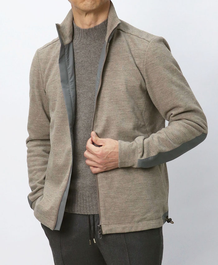 シーズ / SEASE / EXPLORER SWEATSHIRT / ウールジャージー / スタンド