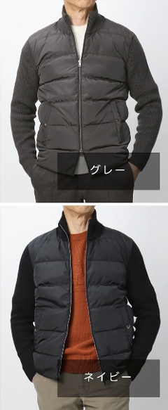 wm / HERNO / TQ[WE[jbg ~ _E ؂ւ nCubh u] / X^hJ[ / _uZIP / MP000126U-70061 y9482.O[ / 9200.lCr[z