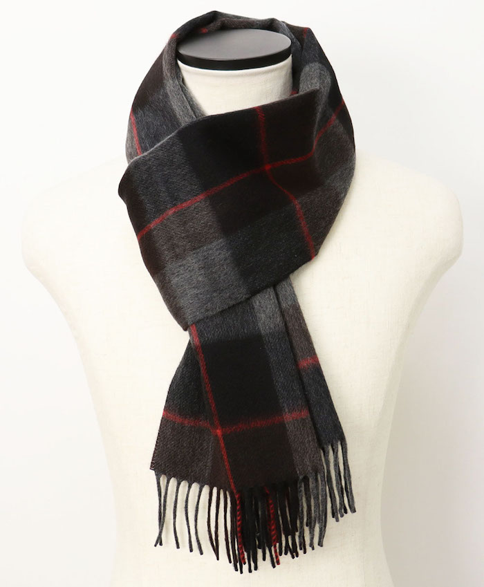 ジョシュア エリス / Joshua Ellis / チェック柄 マフラー / カシミヤ