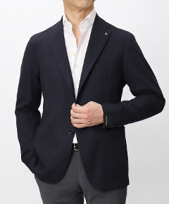 �^���A�g�[�� / TAGLIATORE / �����e�J���� / MONTECARLO / �W���P�b�g / SUPER110'S / �X�g���b�` / �E�[���z�b�v�T�b�N / 2B 2�p�b�` �V���O�� / 1SMC22K-060069U �yB5040/�l�C�r�[�z