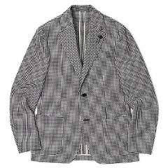 �����f�B�[�j / LARDINI / ROMA / ���[�}���f�� / �V���c �W���P�b�g�d�l / �\�t�g�E�[���R�b�g�� / �V�F�p�[�h�`�F�b�N�� / 2�t 2�p�b�` / 6202Q-IF66506�y100NE.�u���b�N�z