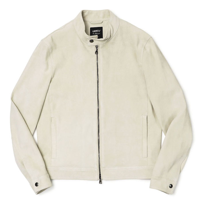 【美品】EMMETI(エンメティ) JURI(ユリ)別注ストレッチ エンメティ / EMMETI / ユリ / JURI / シングル ライダース ジャケット