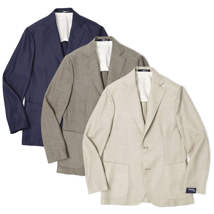 バルバ BARBA スキッパーシャツ ブラウス ライトベージュ グレージュ 綿 バルバ / BARBA / シャツ ジャケット / 軽量 ウール ホップサック