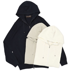 �t�B���b�| �f ���[�����e�B�X / FILIPPO DE LAURENTIIS / �j�b�g �p�[�J�[ / crepe cotton / �R�b�g���j�b�g / �_�u���W�b�v / 6110-FH1ML2AT10 �y20.�I�t�z���C�g/902.�O���[�W��/890.�l�C�r�[�z