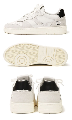 �f�C�g / D.A.T.E. / �X�j�[�J�[ / COURT2.0 BASIC WHITE-BLACK�y�z���C�g�z