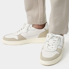 �f�C�g / D.A.T.E. / �X�j�[�J�[ / COURT2.0 BASIC WHITE-BEIGE �y�x�[�W���z