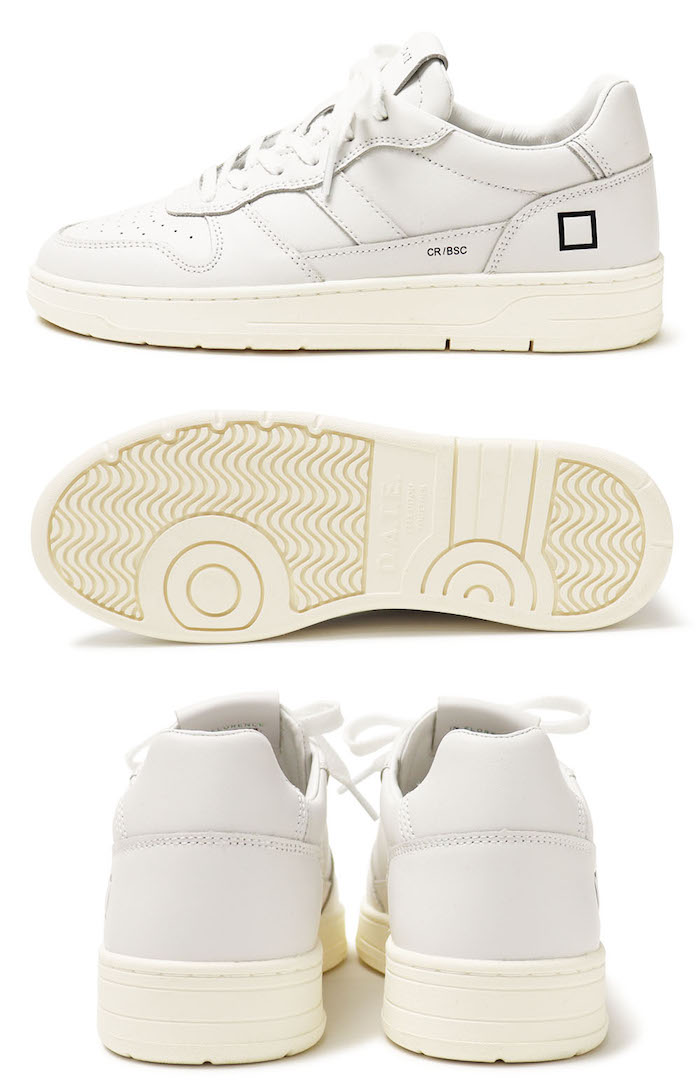 デイト / D.A.T.E. / スニーカー / COURT2.0 BASIC WHITE 【ホワイト