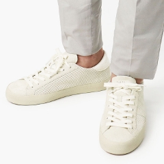 �f�C�g / D.A.T.E. / �X�j�[�J�[ / HILL LOW PERFORATED COLORED IVORY�y���C�g�x�[�W���z