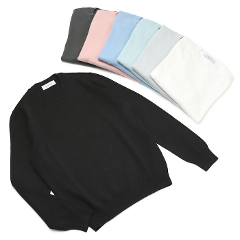 �O�����T�b�\ / GRANSASSO / ���� �N���[�l�b�N �j�b�g / 8G �\�t�g �R�b�g�� / 23107-18136 �y�S�V�F�z