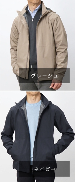 �w���m / HERNO / �t�[�h�t�� �u���]�� / �t�@���N�V���i�����[�h���[�u / FUNCTIONAL WARDROBE / �v�����e�I / PRO METEO  / GI000618U-12836 �y2600.�O���[�W�� / 9201.�l�C�r�[�z