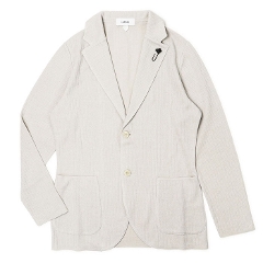 �����f�B�[�j / LARDINI / �j�b�g �W���P�b�g / �אg�^ / ���l���R�b�g�� / �X�g���C�v�҂� / LJM70 / CN64015�y910.���C�g�O���[�W���z