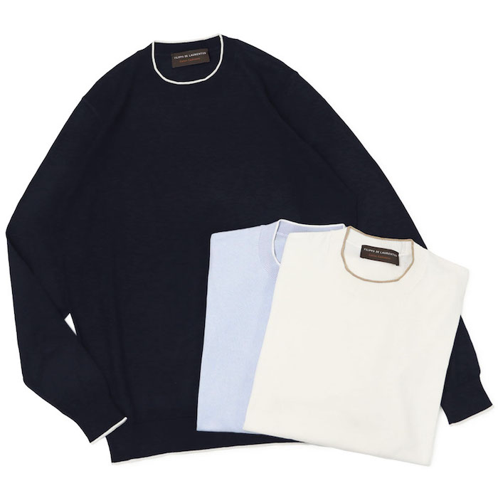 フィリッポ デ ローレンティス / FILIPPO DE LAURENTIIS / 長袖 クルー