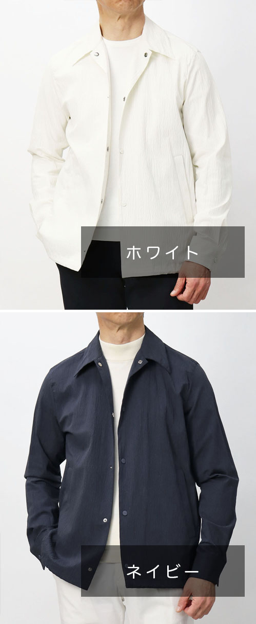 ヘルノ / HERNO / シャツ型アウター / 超軽量ストレッチコットンシア