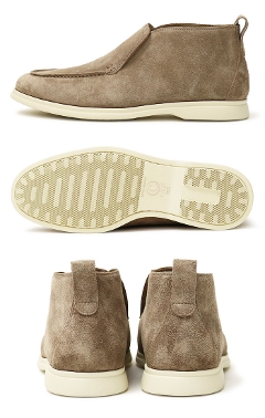 �J�[�� / CALO / �`���b�J�^�X���b�v�I�� / �V���[�g�u�[�c / �X�G�[�h ���U�[ / Portofino�yS23.�O���[�W���z