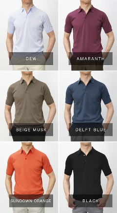 �W�����X���h���[ / JOHN SMEDLEY / REID / �j�b�g �|�� �V���c / 30G / �V�[�A�C�����h �R�b�g�� / ���� / MODERN FIT �y�S6�F�z