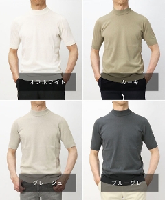 �t�B���b�| �f ���[�����e�B�X / FILIPPO DE LAURENTIIS / �j�b�g T�V���c / crepe cotton / �N���[�v�R�b�g�� ���b�N�l�b�N / 6110-LU0MC20�y�S�S�F�z