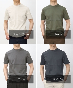 �t�B���b�| �f ���[�����e�B�X / FILIPPO DE LAURENTIIS / ����T�V���c / SUPIMA COTTON / �X�[�s�}�R�b�g�� / �N���[�l�b�N / 6110-TSMC26�y�S4�F�z