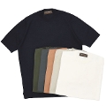 �t�B���b�| �f ���[�����e�B�X / FILIPPO DE LAURENTIIS / �j�b�g T�V���c / crepe cotton / �N���[�v�R�b�g�� �N���[�l�b�N / 6110-TS0MC20�y�S6�F�z