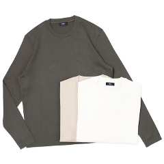 �w���m / HERNO / �N���[�l�b�N ����T�V���c / �j�b�g���C�N�W���[�W�[ / JG000262U-52059�y1000.�z���C�g / 9403.�O���[�W�� / 9460.�O���[�z