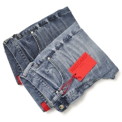���b�h �J�[�h / RED CARD / �f�j�� �p���c / �E�H�b�V���h �X�g���b�` / ���Y�� �v���X / Rhythm + / Slim Tapered / 12M86801�y���[�Y�h�u���[.kita-Vintage Light / �C���f�B�S.Vintage Mid�z