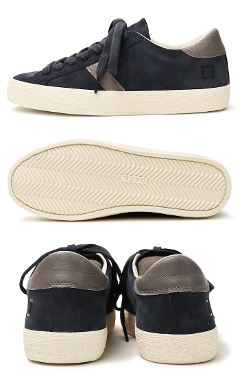 �f�C�g / D.A.T.E. / �X�j�[�J�[ / HILL LOW SUEDE BLUE�y�l�C�r�[�z
