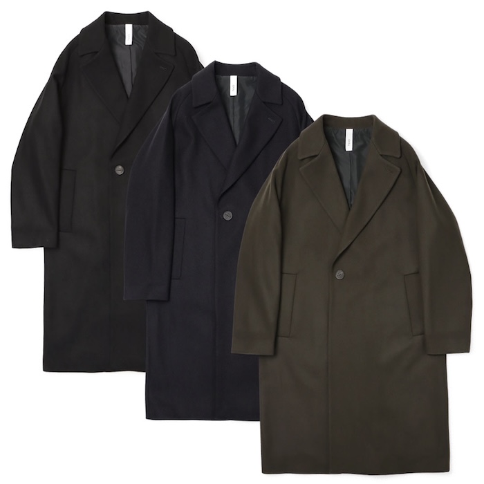 【新品未使用】Hevo（イーヴォ）コートSURBO 46 イーヴォ / Hevo / スルボ / SURBO / 1Bセミダブルコート / 撥水ウール