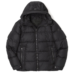 �w���m / HERNO / �_�E���u���]�� / �A�u�\���[�g�u���b�N / ABSOLUTE BLACK / �|�[���e�b�N / POLAR-TECH / �t�[�h�t�� /  ���� / PI001390U-12918 �y9300.�u���b�N�z